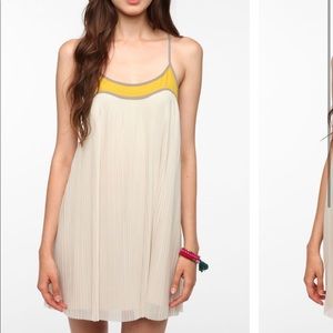 Mini accordion dress